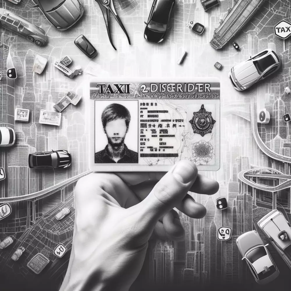 prukaz ridice taxi