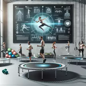 Fitness Trampolíny