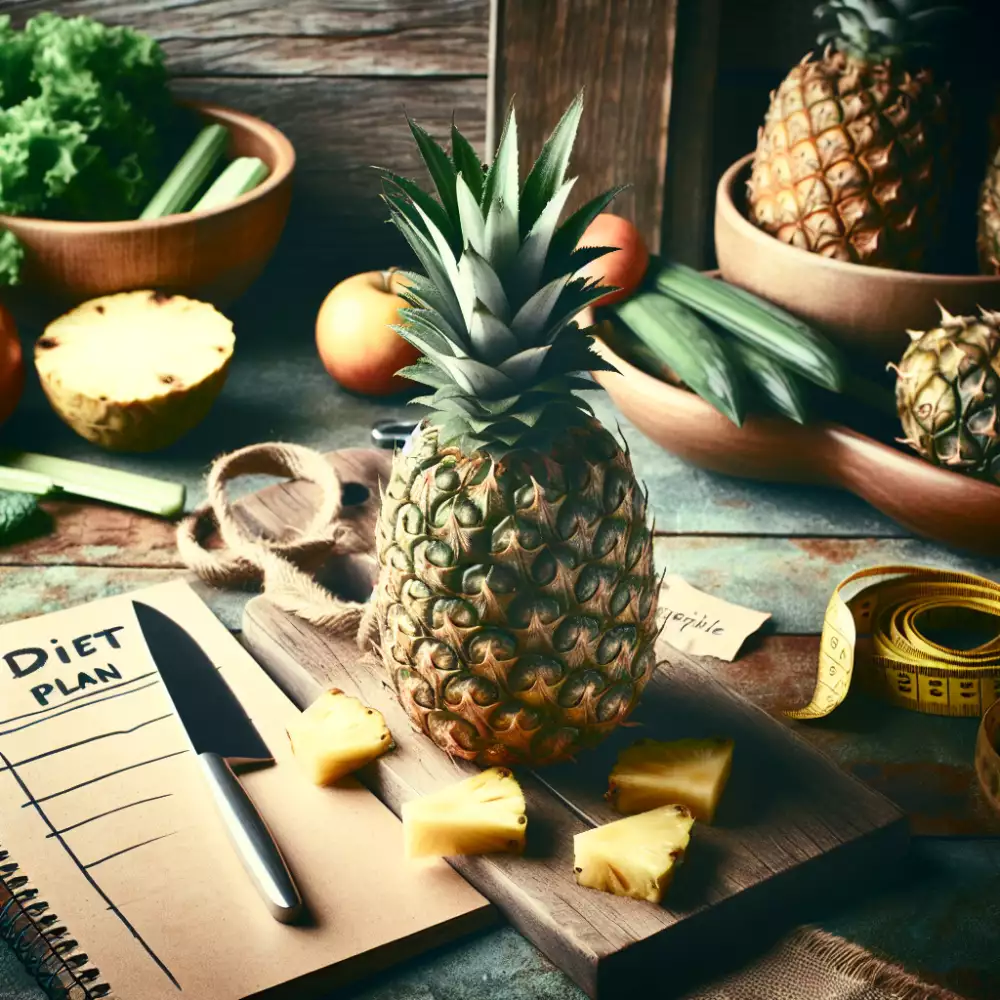 ananas na hubnutí